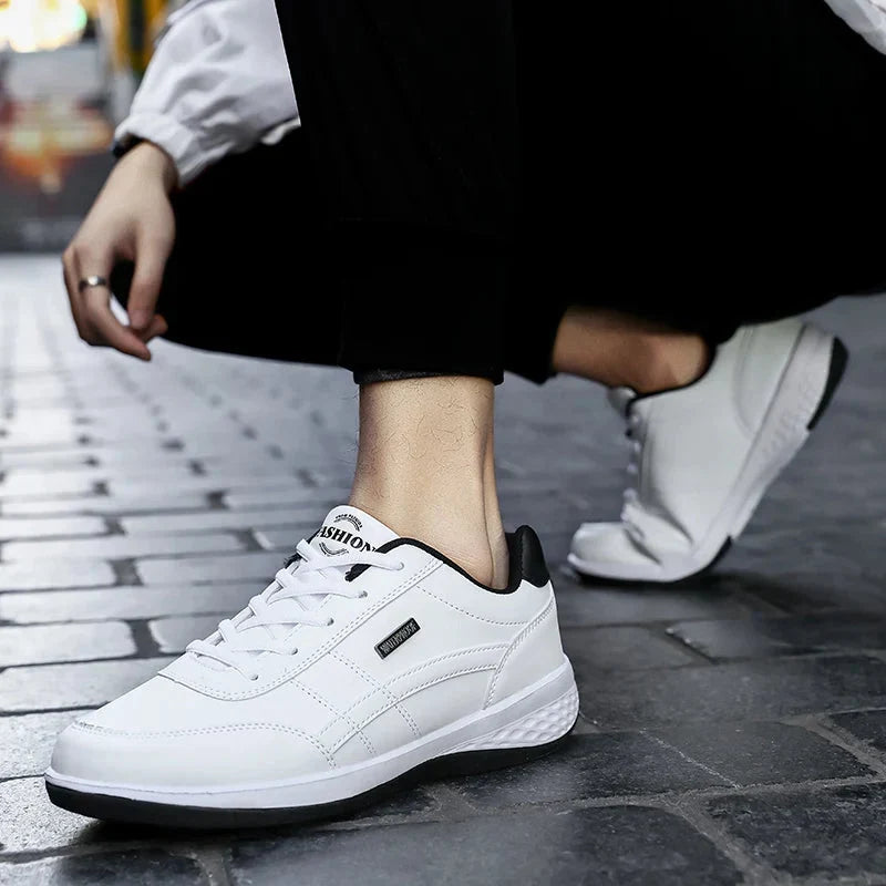 Casual sneakers i vegansk læder til mænd