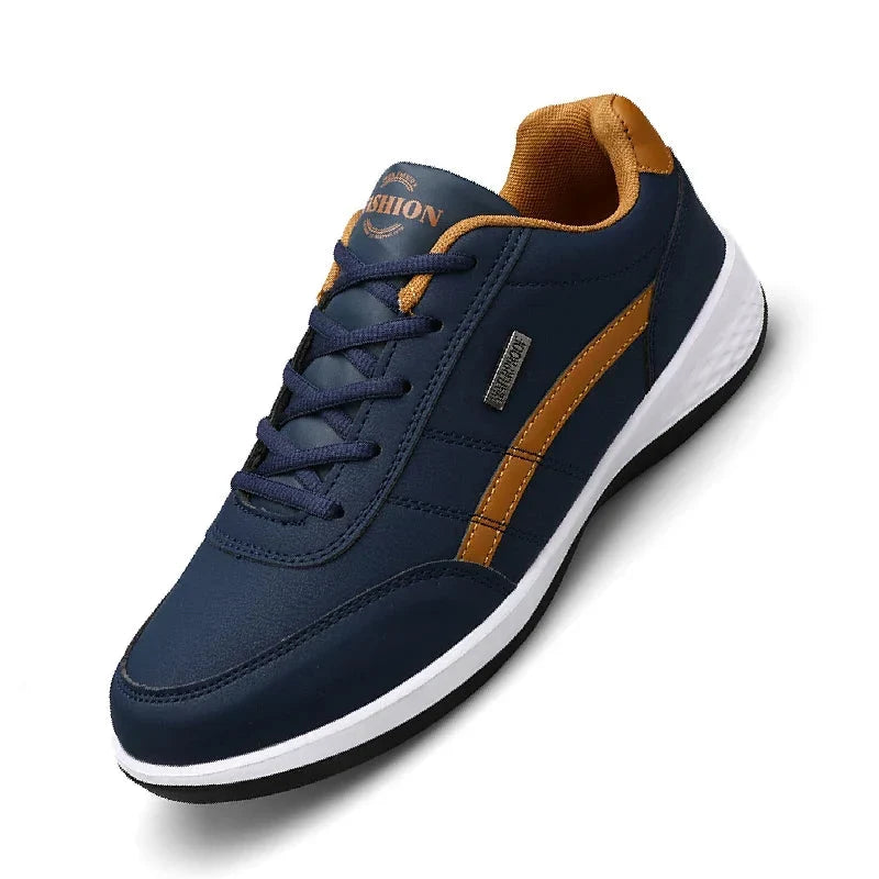 Casual sneakers i vegansk læder til mænd