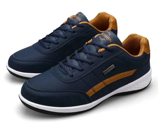 Casual sneakers i vegansk læder til mænd