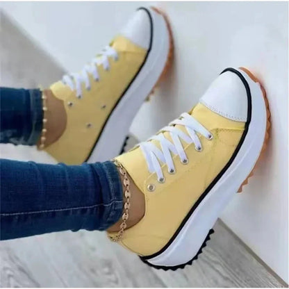 Klassiske plateau-sneakers til kvinder – billede 7