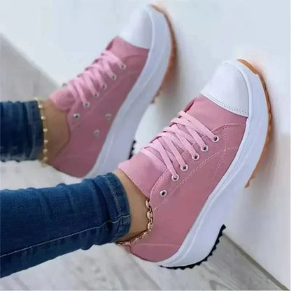 Klassiske plateau-sneakers til kvinder – billede 9