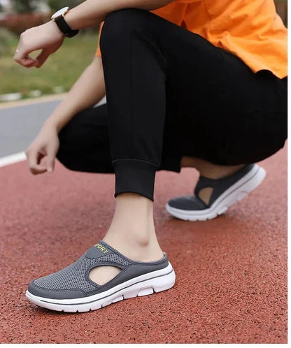 Åndbare sportssandaler med støtte – unisex