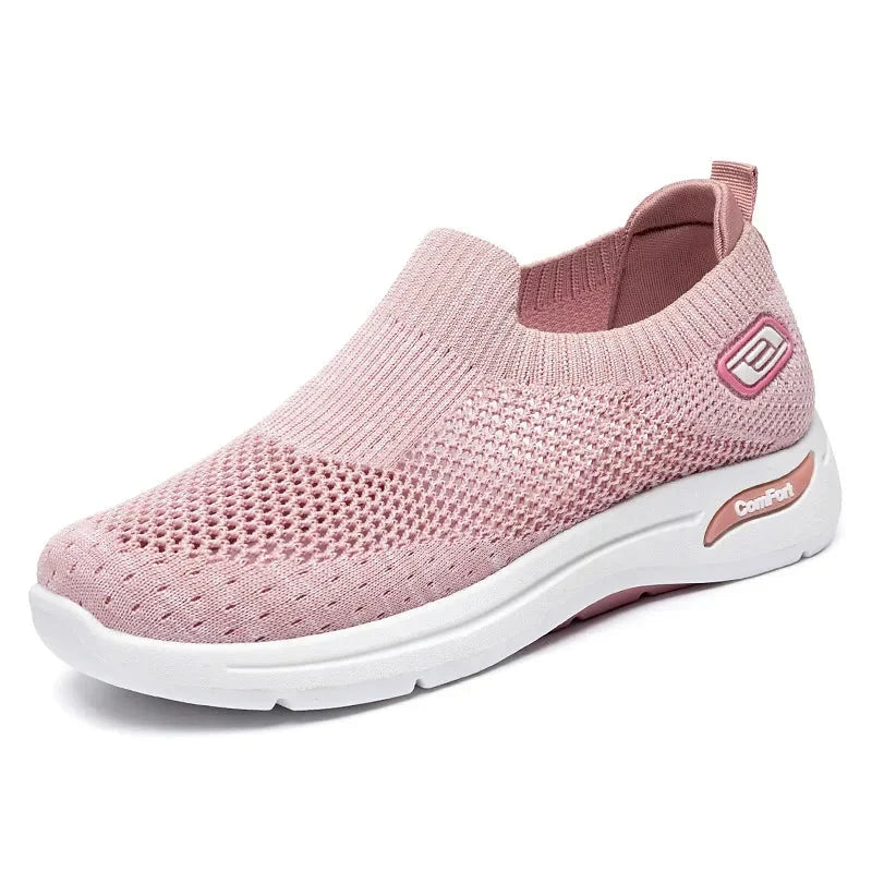Åndbare komfortsneakers til kvinder