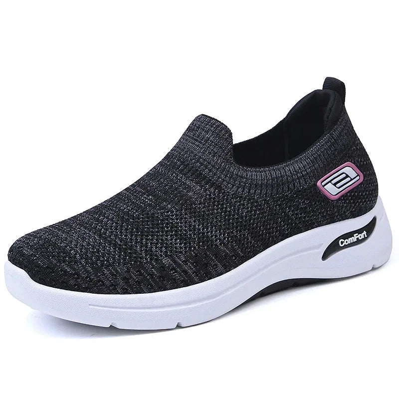 Åndbare komfortsneakers til kvinder