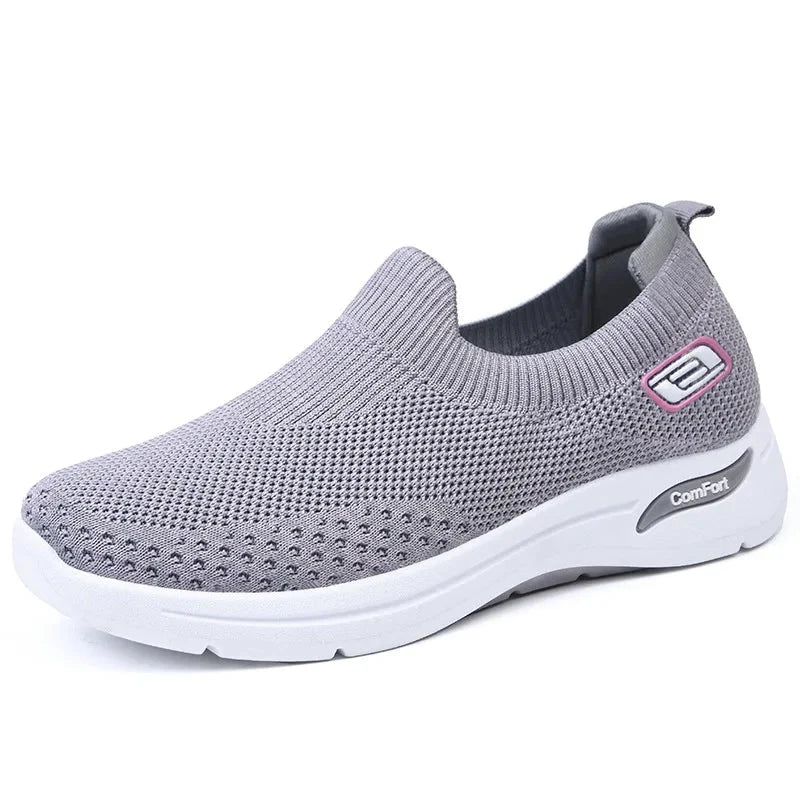 Åndbare komfortsneakers til kvinder
