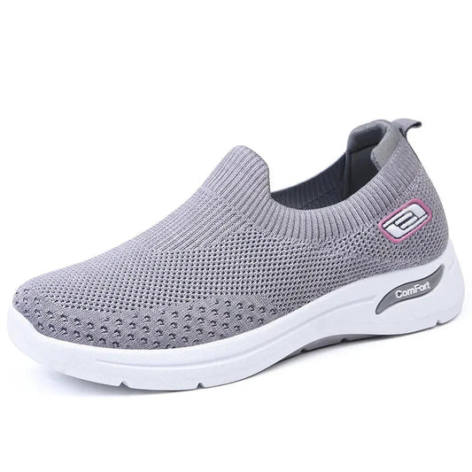 Åndbare komfortsneakers til kvinder