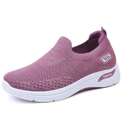 Åndbare komfortsneakers til kvinder