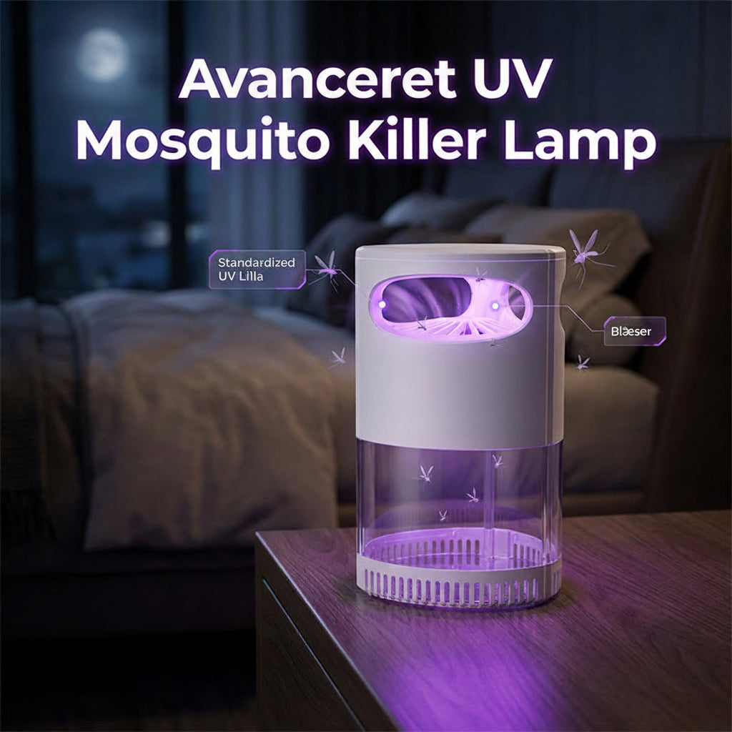 USB-insektfælde med UV-lys og støjsvag ventilator – produktbillede 6