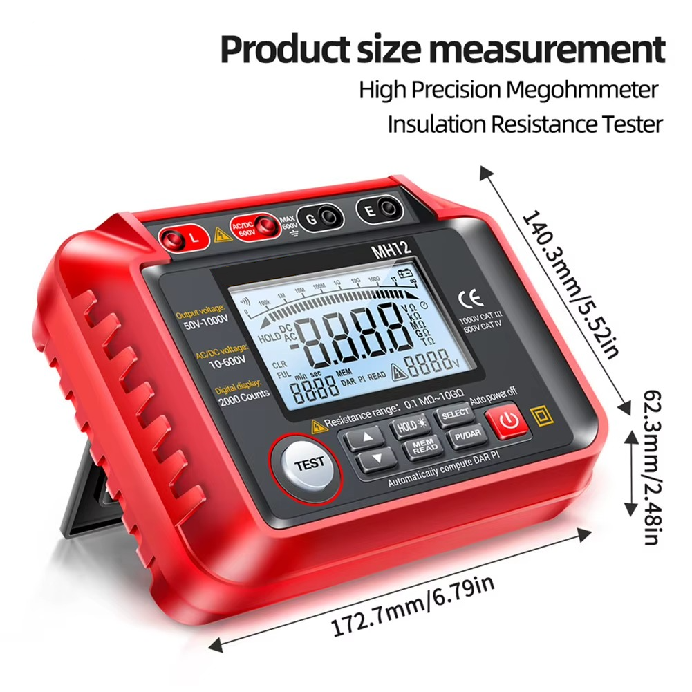 Digital isolationsmåler (megaohmmeter)