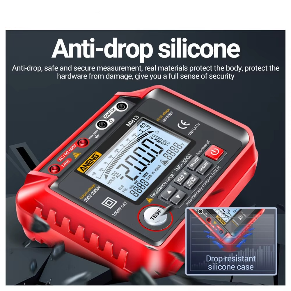 Digital isolationsmåler (megaohmmeter)