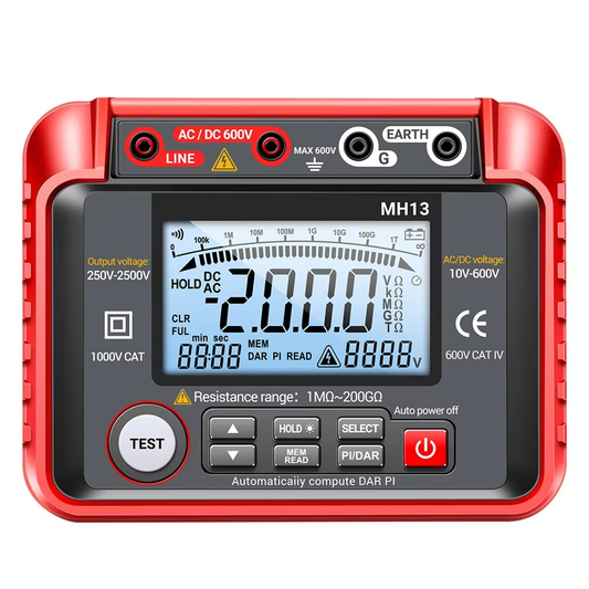 Digital isolationsmåler (megaohmmeter)