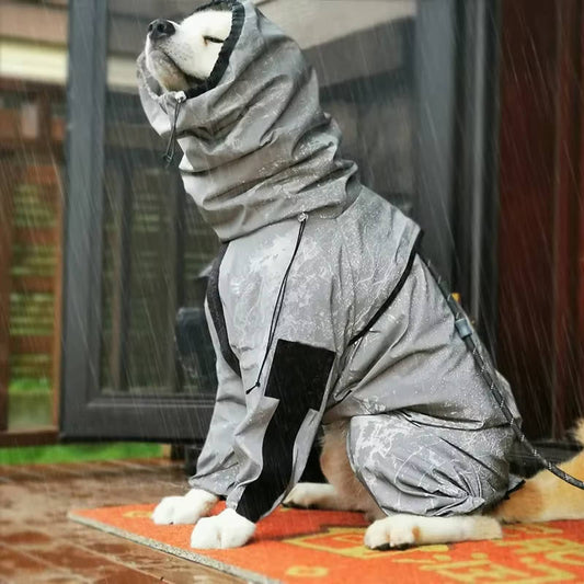 Vandtæt Regnfrakke til Hunde