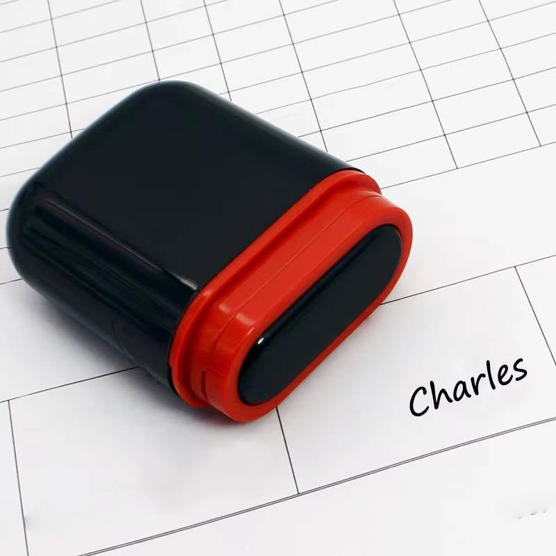 Personligt signaturstempel med eget design
