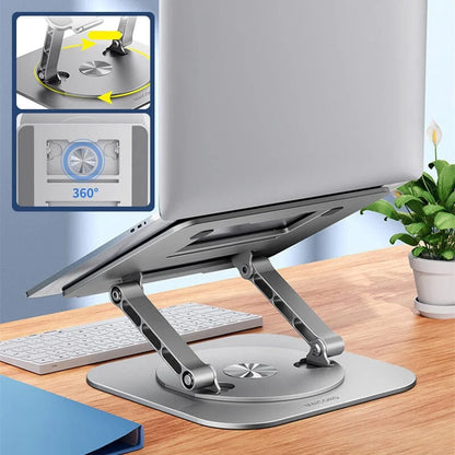 360° drejelig laptopstander i aluminium