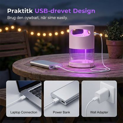 USB-insektfælde med UV-lys og støjsvag ventilator – produktbillede 10