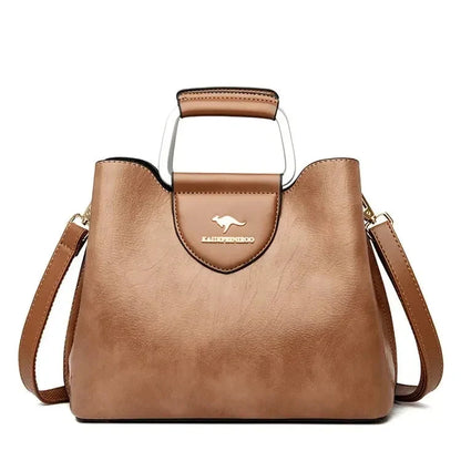 Elegant håndtaske i vegansk læder