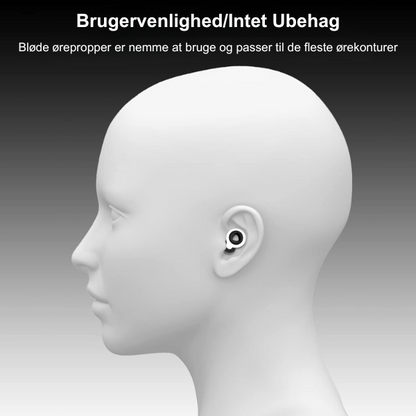 Støjreducerende ørepropper til søvn – 1 par