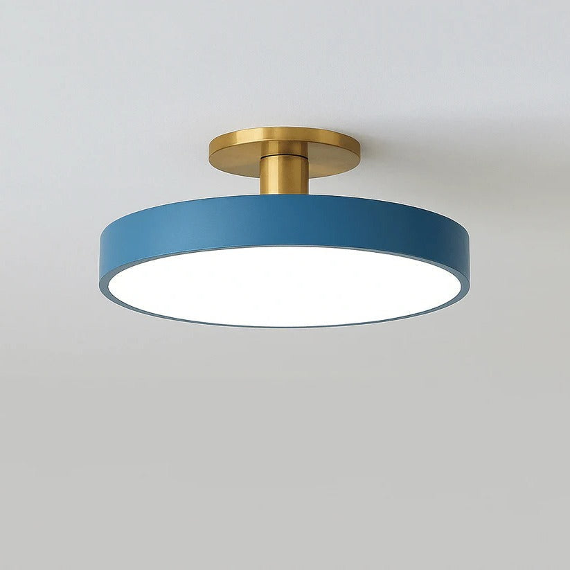 Rund LED-loftslampe til indendørs brug