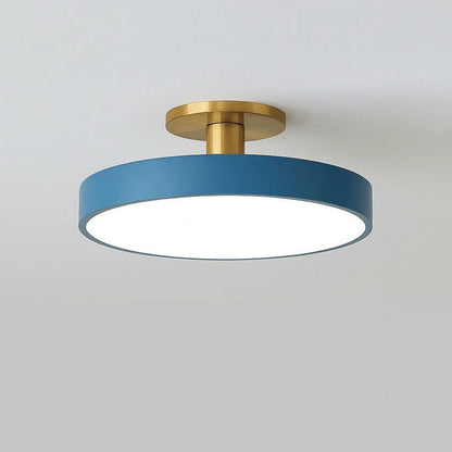 Rund LED-loftslampe til indendørs brug