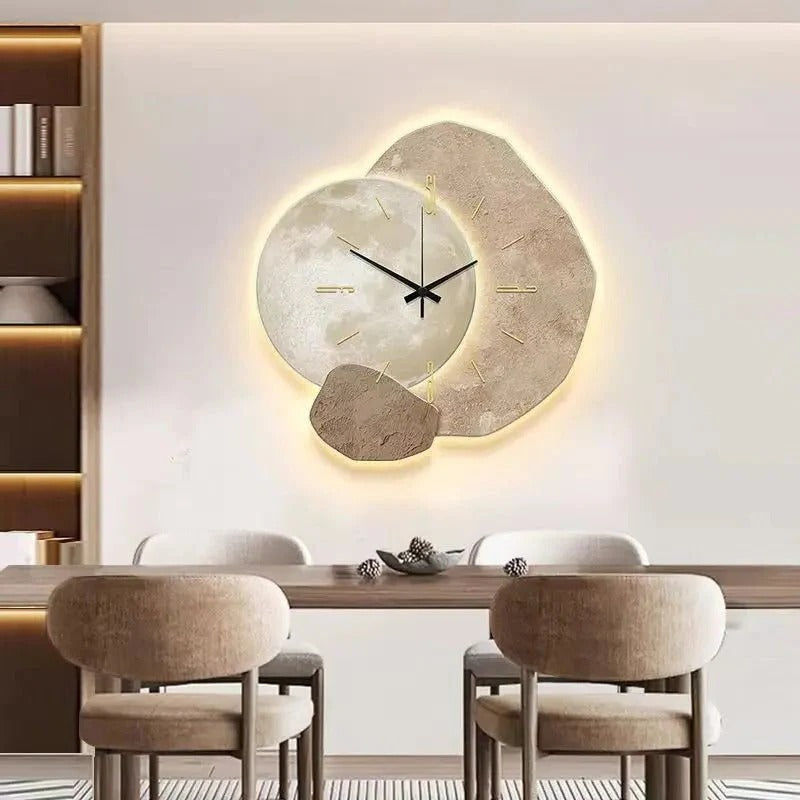 Minimalistisk vægur