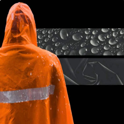 Regnponcho til udendørsbrug