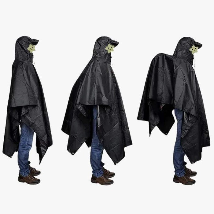 Regnponcho til udendørsbrug