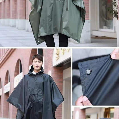 Regnponcho til udendørsbrug