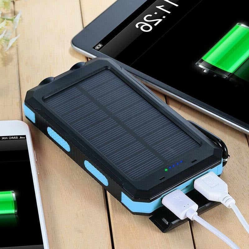 Vandtæt solcelle-powerbank