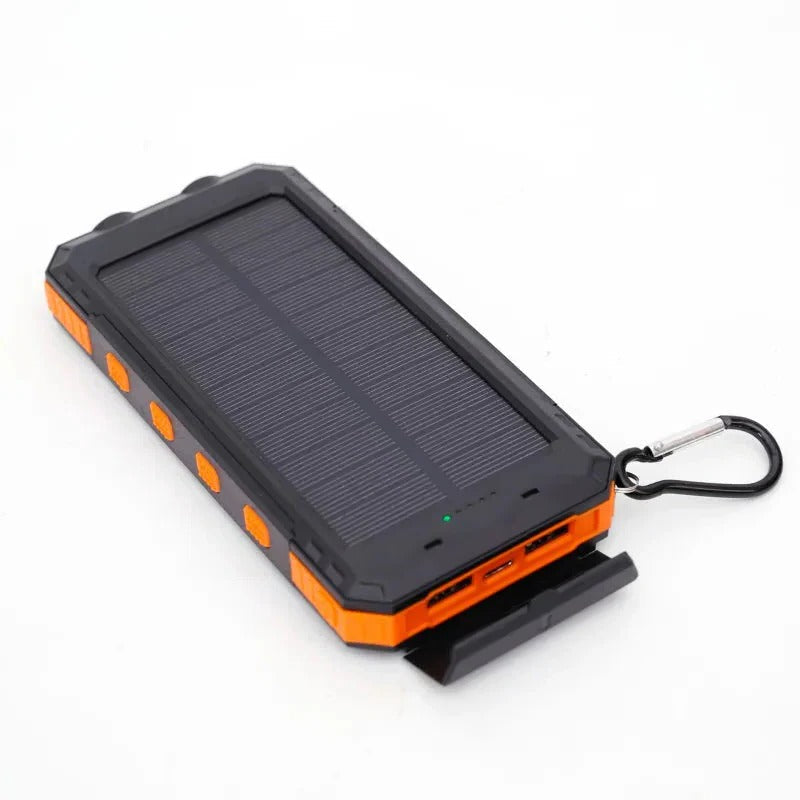 Vandtæt solcelle-powerbank