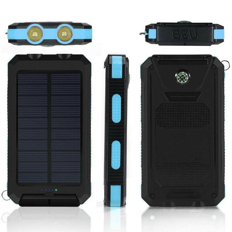Vandtæt solcelle-powerbank