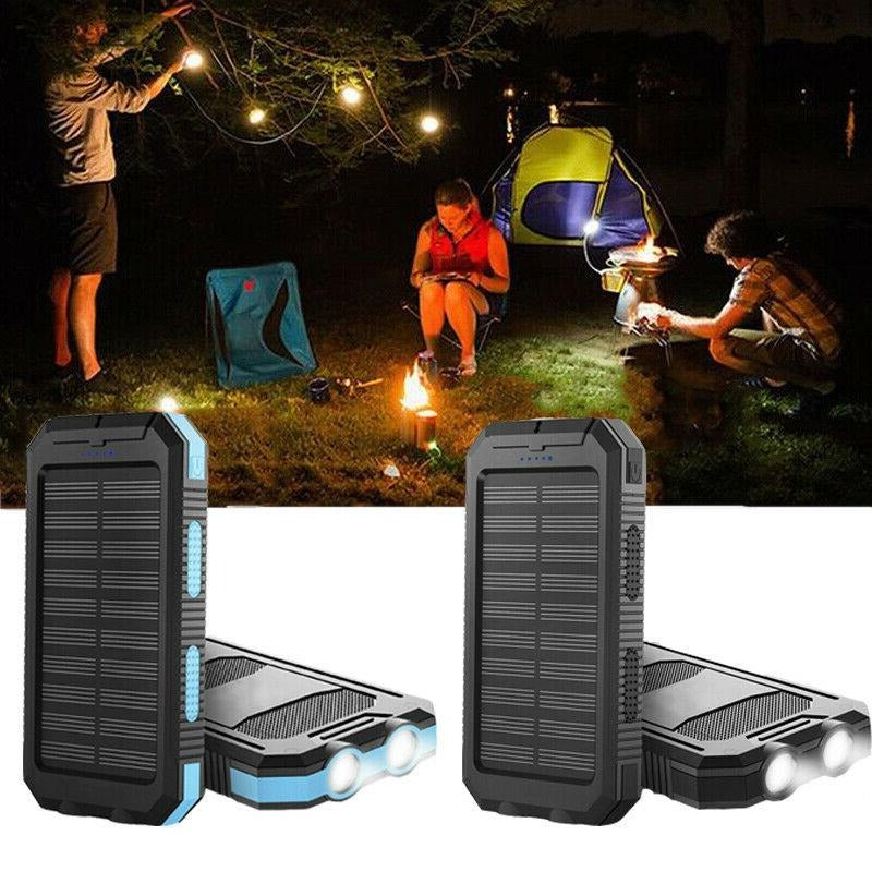 Vandtæt solcelle-powerbank