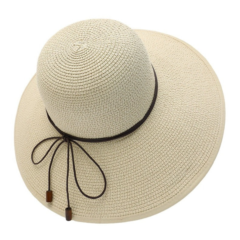 Foldbar sommerhat med bred skygge