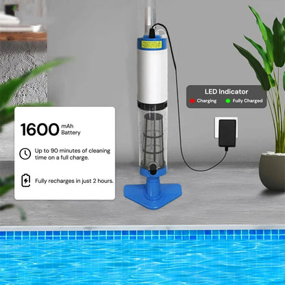 Trådløs poolrenser