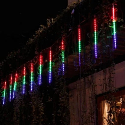 LED-istapslynger til udendørs julepynt