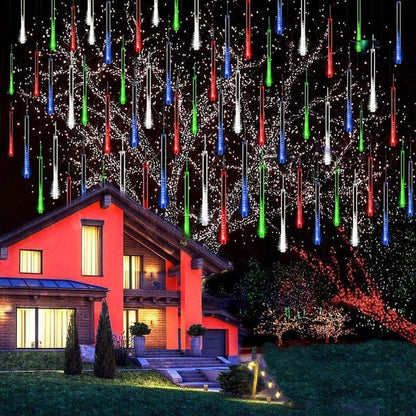 LED-istapslynger til udendørs julepynt