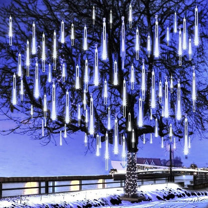 LED-istapslynger til udendørs julepynt