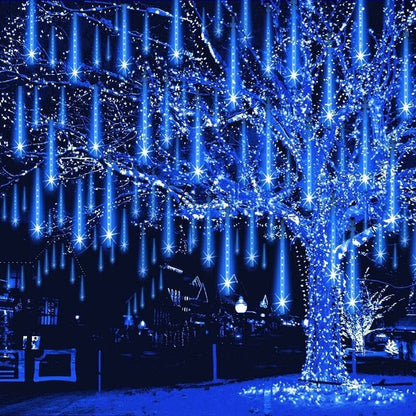 LED-istapslynger til udendørs julepynt