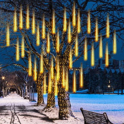 LED-istapslynger til udendørs julepynt