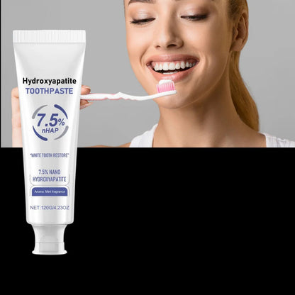 Fluorfri tandpasta med nano-hydroxyapatit