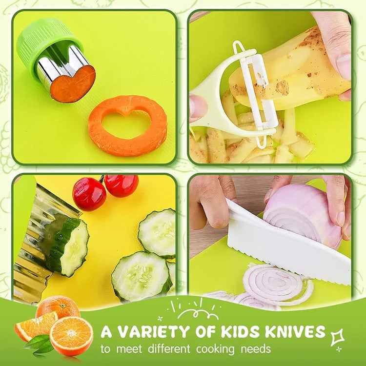 Legekøkkensæt til børn - 6 dele