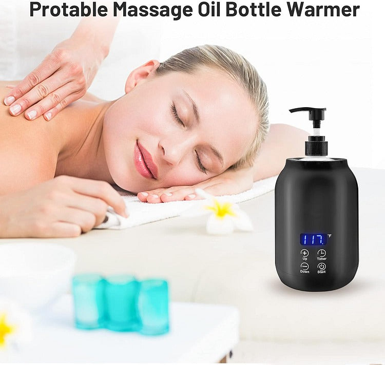 Elektrisk massageolievarmer