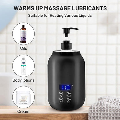Elektrisk massageolievarmer