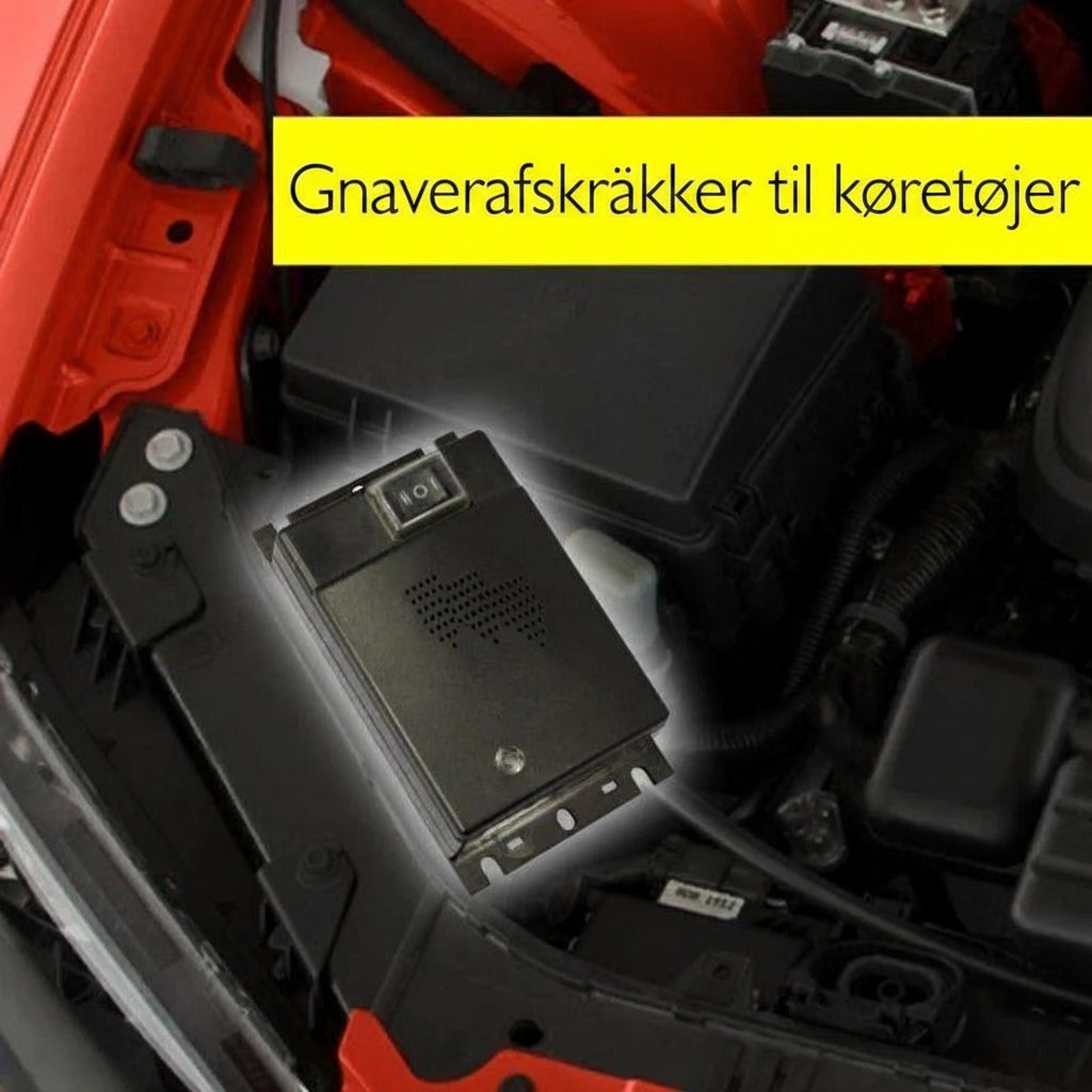 Ultralydsafskrækker mod mus til bilen