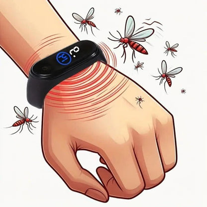 Armbånd mod myg med ultralydsteknologi