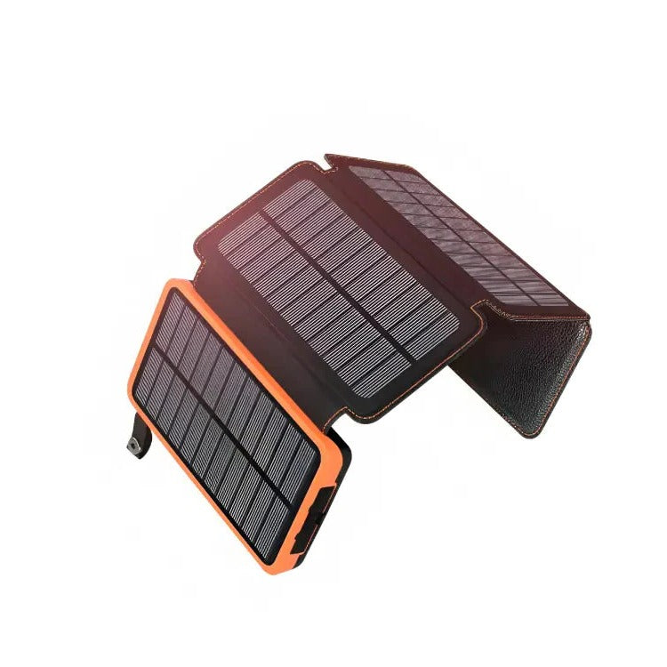 Solcelledrevet powerbank til udendørs opladning