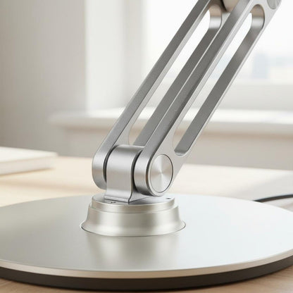 Genopladelig miniventilator i aluminium med 3 hastigheder