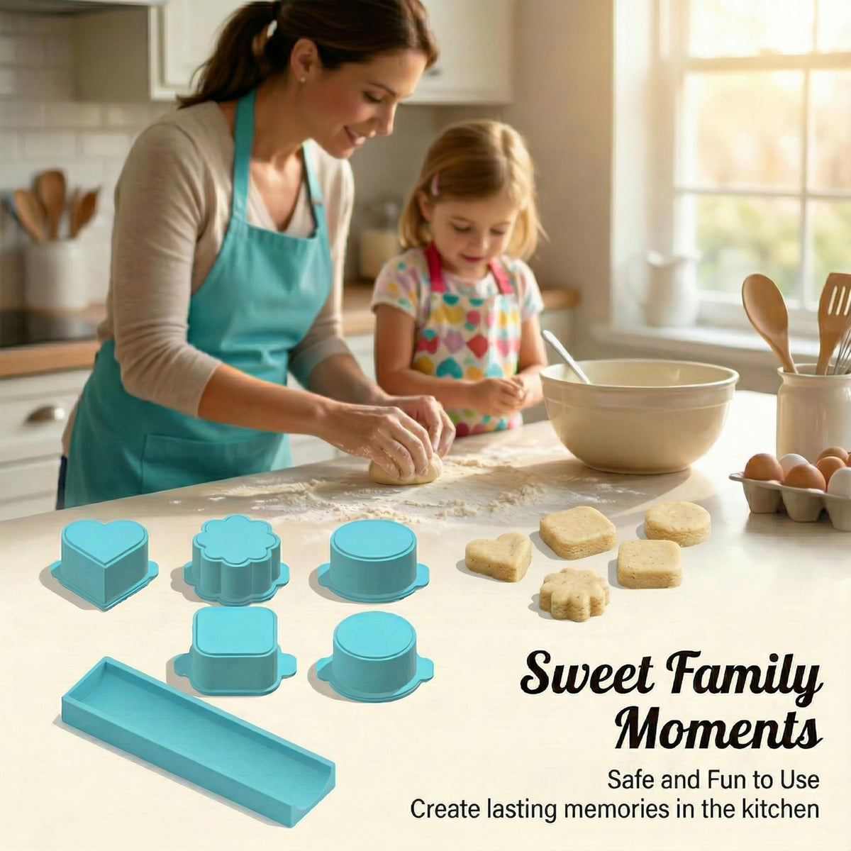 Forme til kagekugler og fondant – 9 stk.