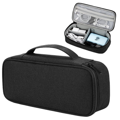 Kabeltaske med flere rum – 26 × 13 × 3 cm
