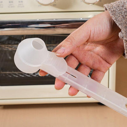 Måleskeer med forskydelig tragt til kaffe og pulver – 3 stk.