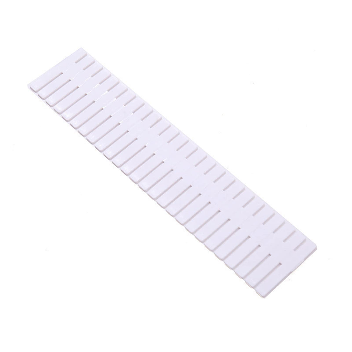 Justerbare skuffeinddelere i plast – 7 × 37 cm